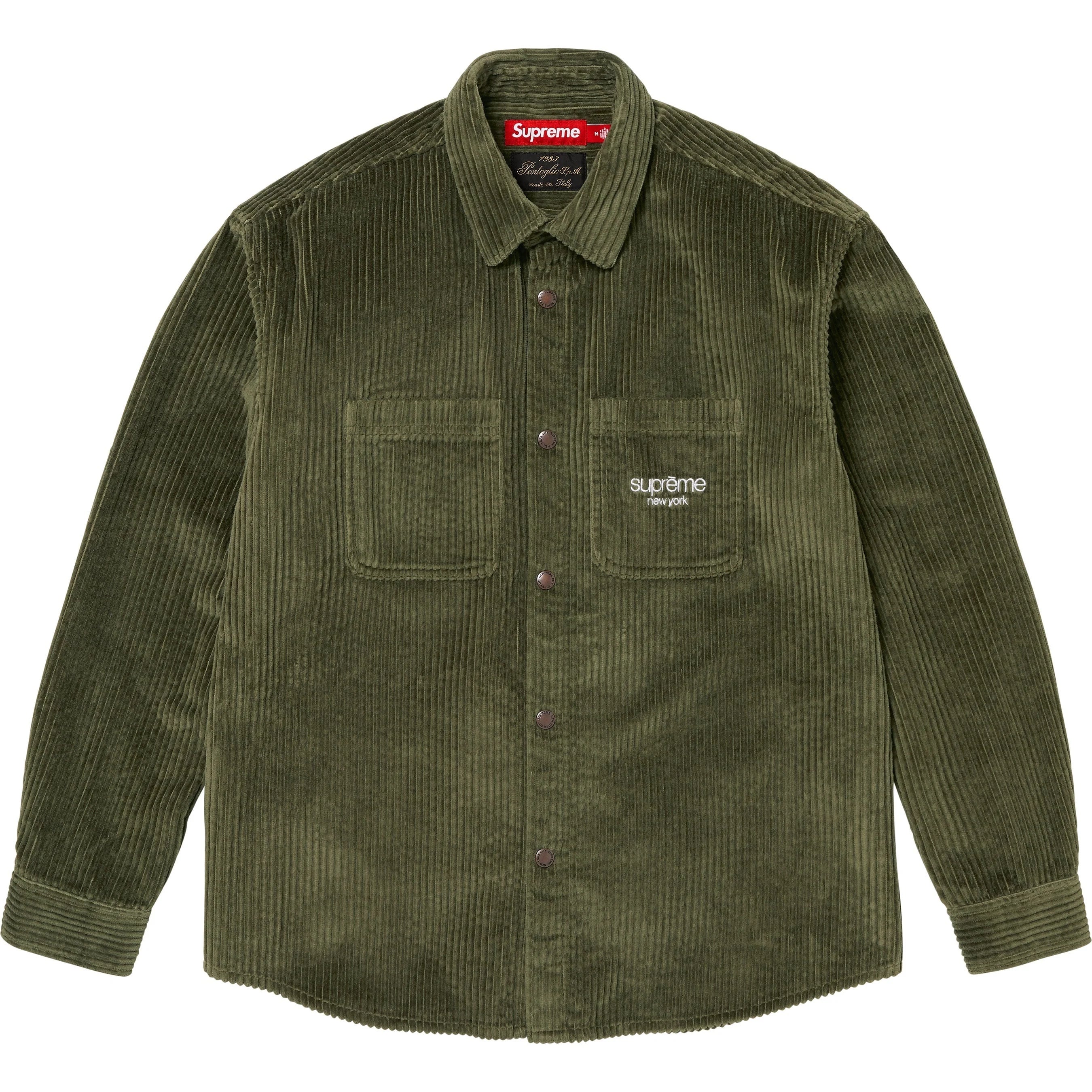 Wide Wale Corduroy Snap Shirt view 4